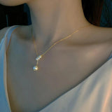 Freshwater Pearl Necklace Fine Jewelry Choker Party Gift X583