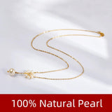 Natural Freshwater Pearl Necklace Choker for Women X581