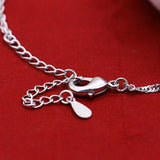 Sterling Silver Pendant Necklace Charm Choker for Women
