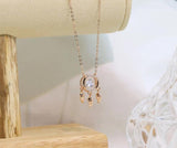 S925 Beating Heart Dream Catcher Necklace Silver Necklace