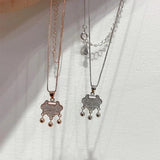 S925 Sterling Silver Ruyi Safe Lock Bell Women's Necklace