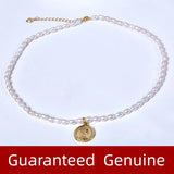 Freshwater Pearl Necklace Beads Choker for Women