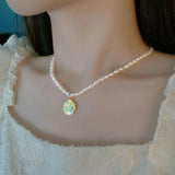 Freshwater Pearl Necklace Beads Choker for Women