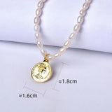 Freshwater Pearl Necklace Beads Choker for Women