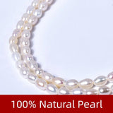 Freshwater Pearl Necklace Beads Choker for Women