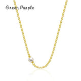 S925 Sterling Silver Perle Chain Necklace for Women - Fine Jewelry