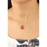 Zultanite Stone Water Drop Necklace with 925 Sterling Silver Chain