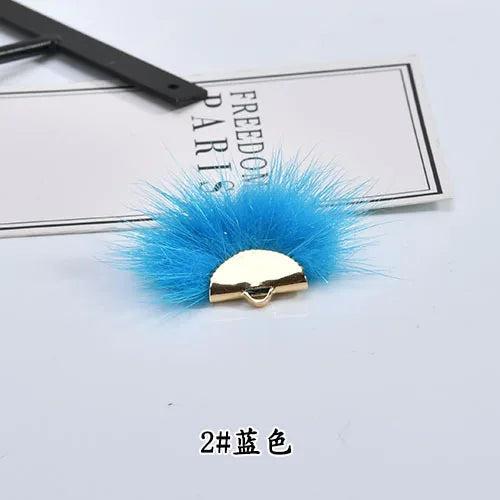 DIY Mink Hair Pendant Earrings Material Bag