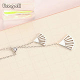 Pure 925 Sterling Silver Pendant Necklaces For Women