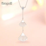 Pure 925 Sterling Silver Pendant Necklaces For Women