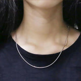 Thai Silver Retro Weave Necklaces Women S925 Sterling Silver Cross Necklace