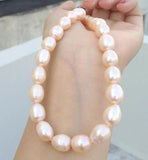 South Sea 10-12mm Pink Pearl Necklace