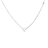 Heart Pendant Necklaces 925 Sterling Silver Women Necklaces Jewelry