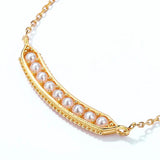 925 Sterling Silver Necklace Shell Zircon Wedding Jewelry