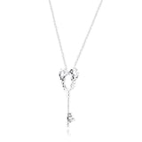 925 Sterling Silver Mouse Fantasyland Castle Key Necklace