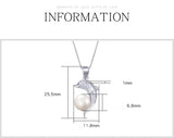 925 Sterling Silver Dolphin Pendant Necklace for Women Bride
