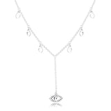 Evil Eye Necklace 925 Sterling Silver Jewelry