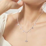 Evil Eye Necklace 925 Sterling Silver Jewelry