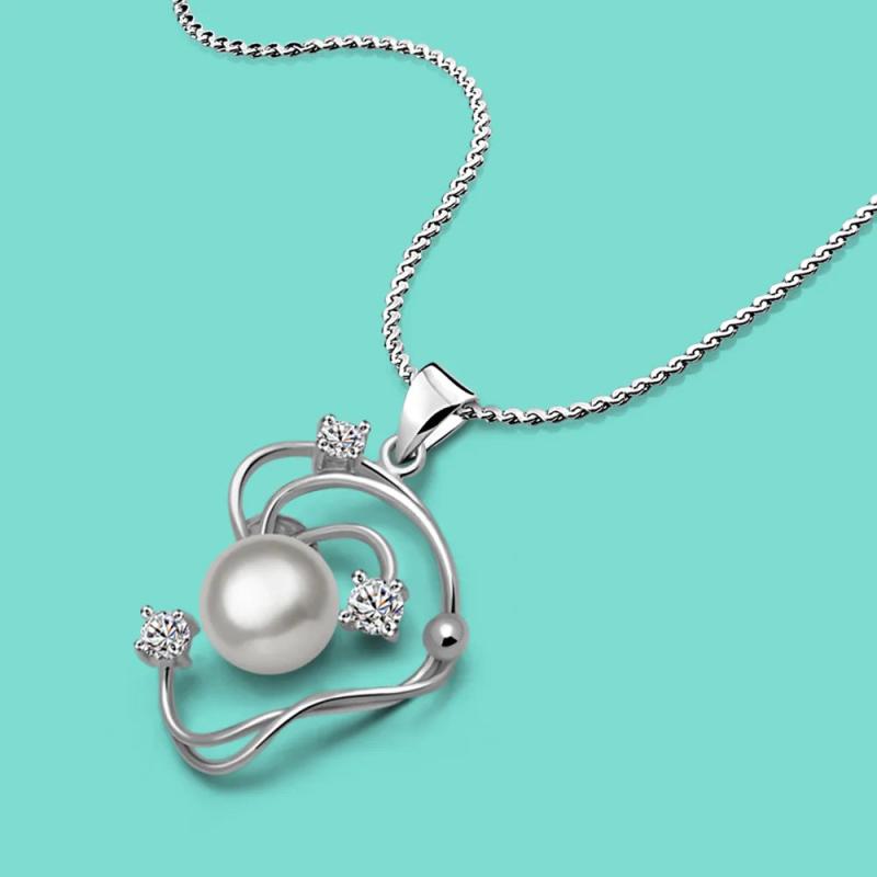 Silver 925 Necklace Freshwater Pearl Choker
