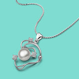 Silver 925 Necklace Freshwater Pearl Choker