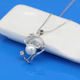 Silver 925 Necklace Freshwater Pearl Choker