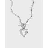 S925 Sterling Silver Necklace Female