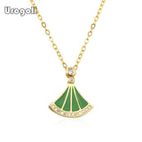 925 Silver Necklace Women Wedding Engagement Party Jewelry