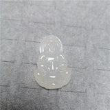 Hand Carved Guanyin Jade Pendant Necklace Prayer Gemstone
