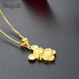 925 Sterling Silver Pendant Necklaces Women Anniversary Party Jewelry