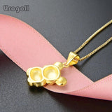 925 Sterling Silver Pendant Necklaces Women Anniversary Party Jewelry