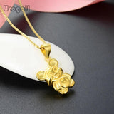 925 Sterling Silver Pendant Necklaces Women Anniversary Party Jewelry