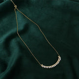 Sinzry 18K plated Smiling Pearl Choker Necklace