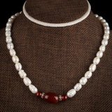 Freshwater Pearl Irregular Necklace for Mother-in-Law