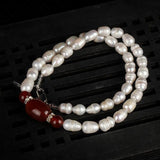 Freshwater Pearl Irregular Necklace for Mother-in-Law