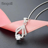925 Sterling Silver Pendant Necklaces for Women Wedding Anniversary