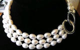 Triple Strand Akoya Pearl Necklace