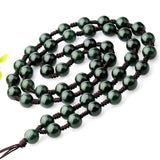 Hand-Carved Jade Pendant Necklace with Chain Unisex
