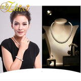 Natural Freshwater Pearl Choker Maxi Classic Woman Gift