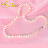 Natural Freshwater Pearl Choker Maxi Classic Woman Gift