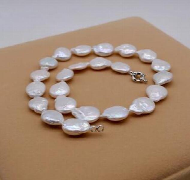 Baroque Pearl Necklace, Elegant Natural Jewelry