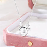 925 Sterling Silver Deer Necklace for Women Silver Jewelry Necklaces