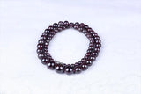 Natural Garnet Crystal Necklace for Women