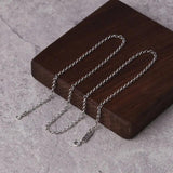 S925 Sterling Silver 2.5mm Necklace Thai Silver Jewelry