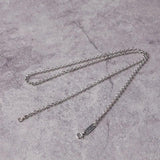 S925 Sterling Silver 2.5mm Necklace Thai Silver Jewelry