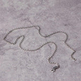 S925 Sterling Silver 2.5mm Necklace Thai Silver Jewelry
