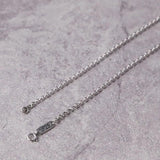 S925 Sterling Silver 2.5mm Necklace Thai Silver Jewelry