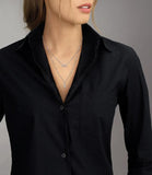 925 Silver Diamond Necklace Double Layer Necklace for Women