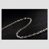 925 Silver 2.5MM Necklace Choker Unisex Jewelry