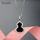 925 Silver Necklace Women Bride Wedding Party Fine Jewelry