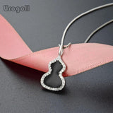 925 Silver Necklace Women Bride Wedding Party Fine Jewelry